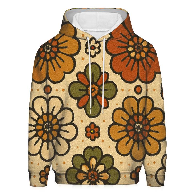 Harvest Flower Medallions hoodies fashion