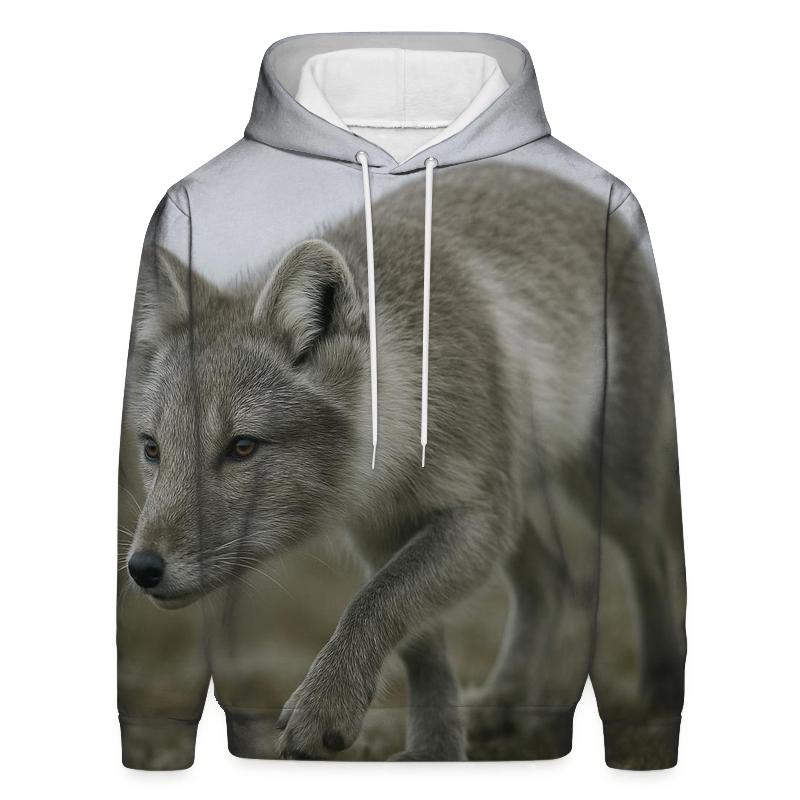 Tundra Stalk Arctic Fox premium hoodies