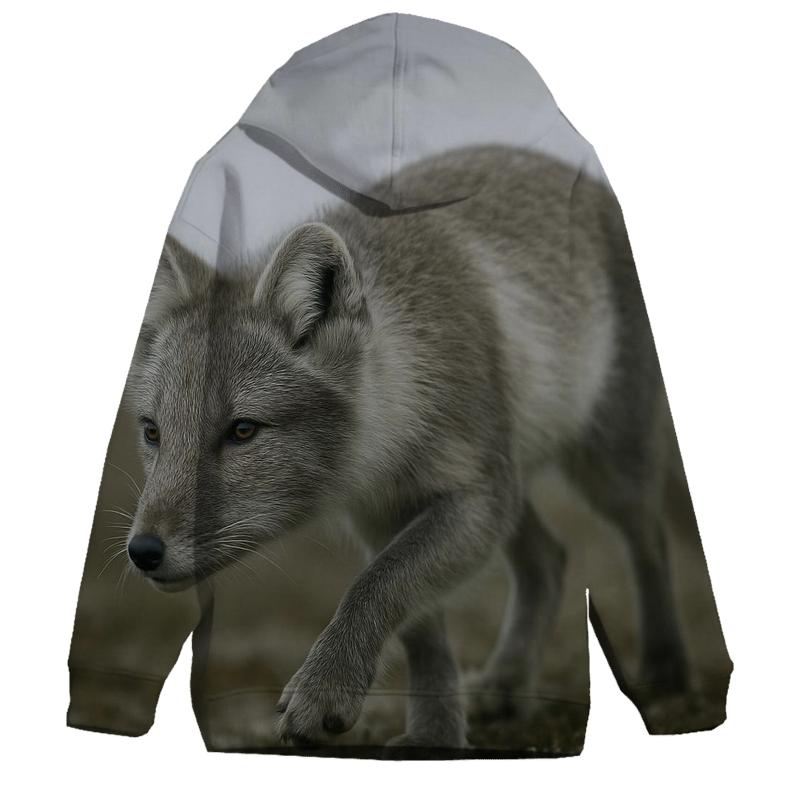 Tundra Stalk Arctic Fox premium hoodies