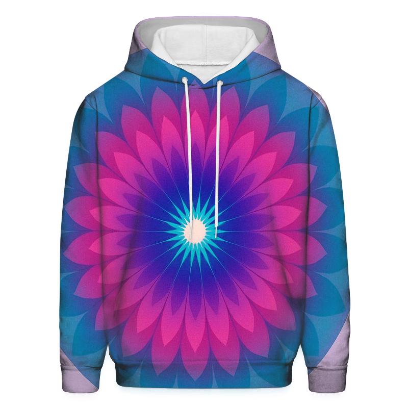 Mandala Sunburst hoodie styles
