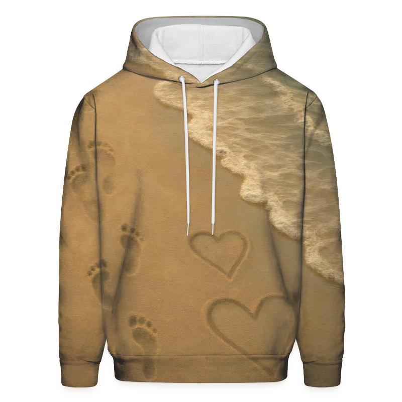 Footprints In The Heart custom hoodies
