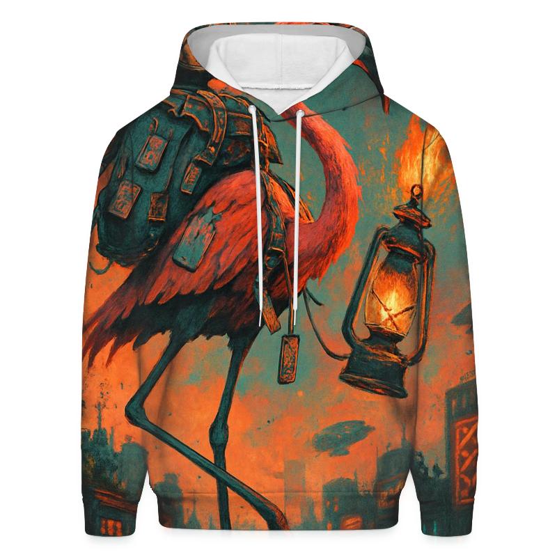 Skyline Nomad Flamingo lightweight hoodies