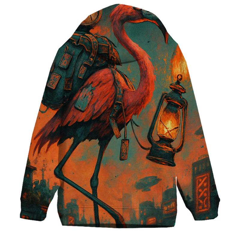 Skyline Nomad Flamingo lightweight hoodies