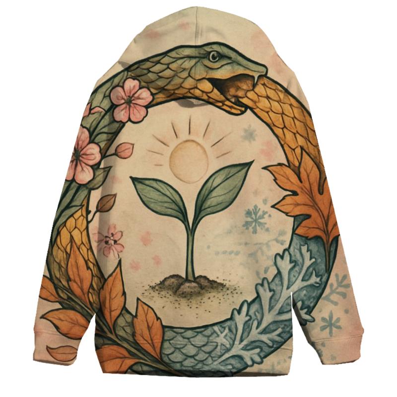 Ouroboros Garden Of Seasons hoodie designs