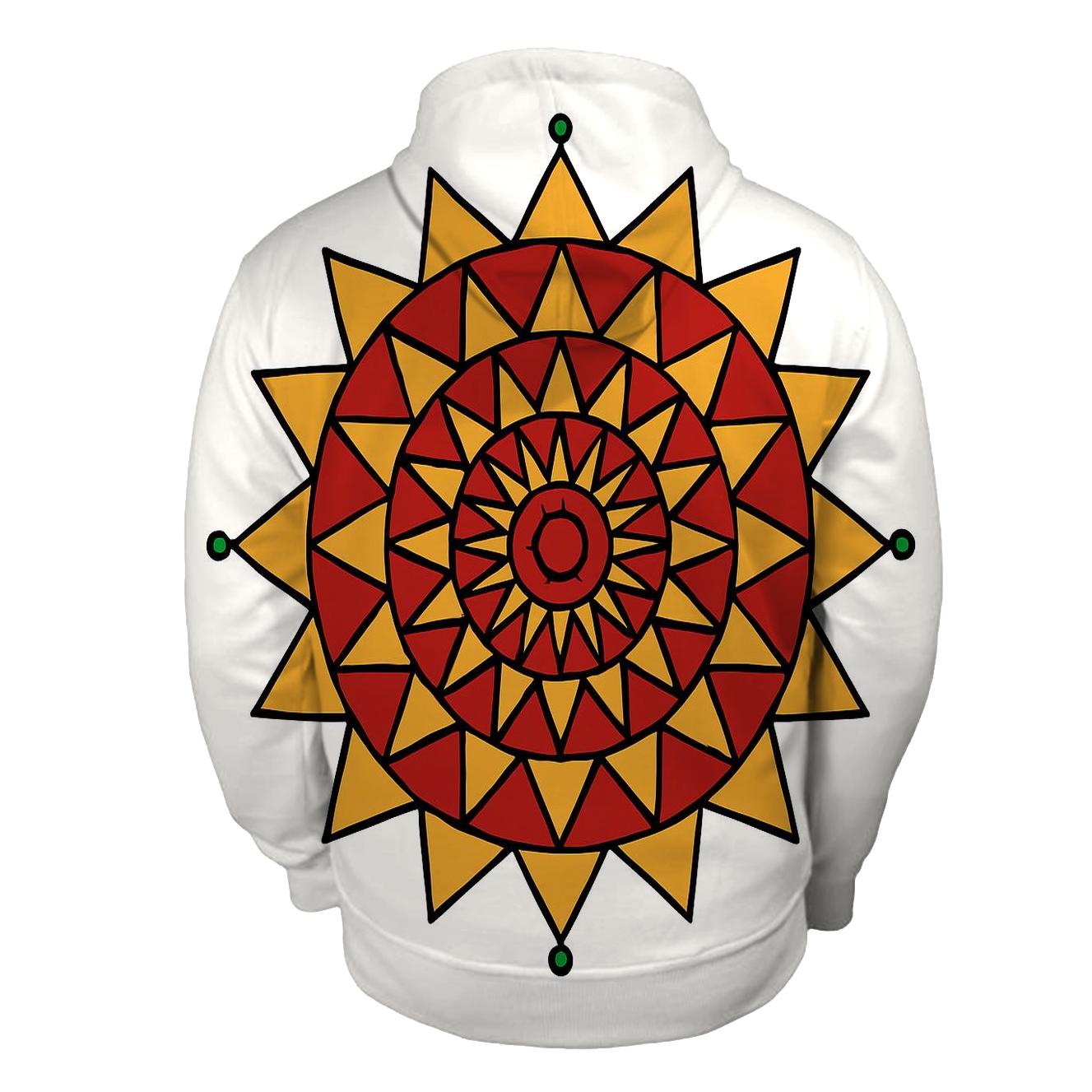 Starburst Ornament Mandala hoodie designs