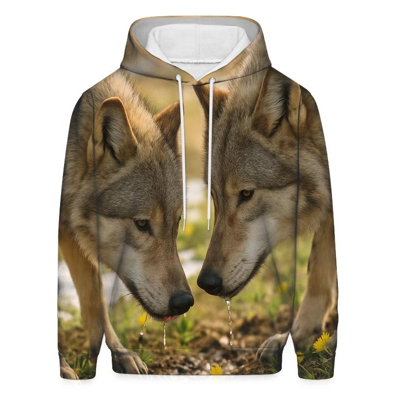 Snowmelt Tracking Pair premium hoodies
