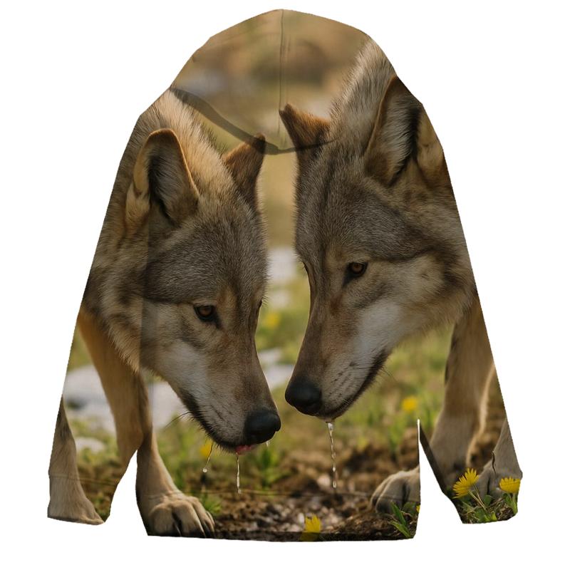 Snowmelt Tracking Pair premium hoodies