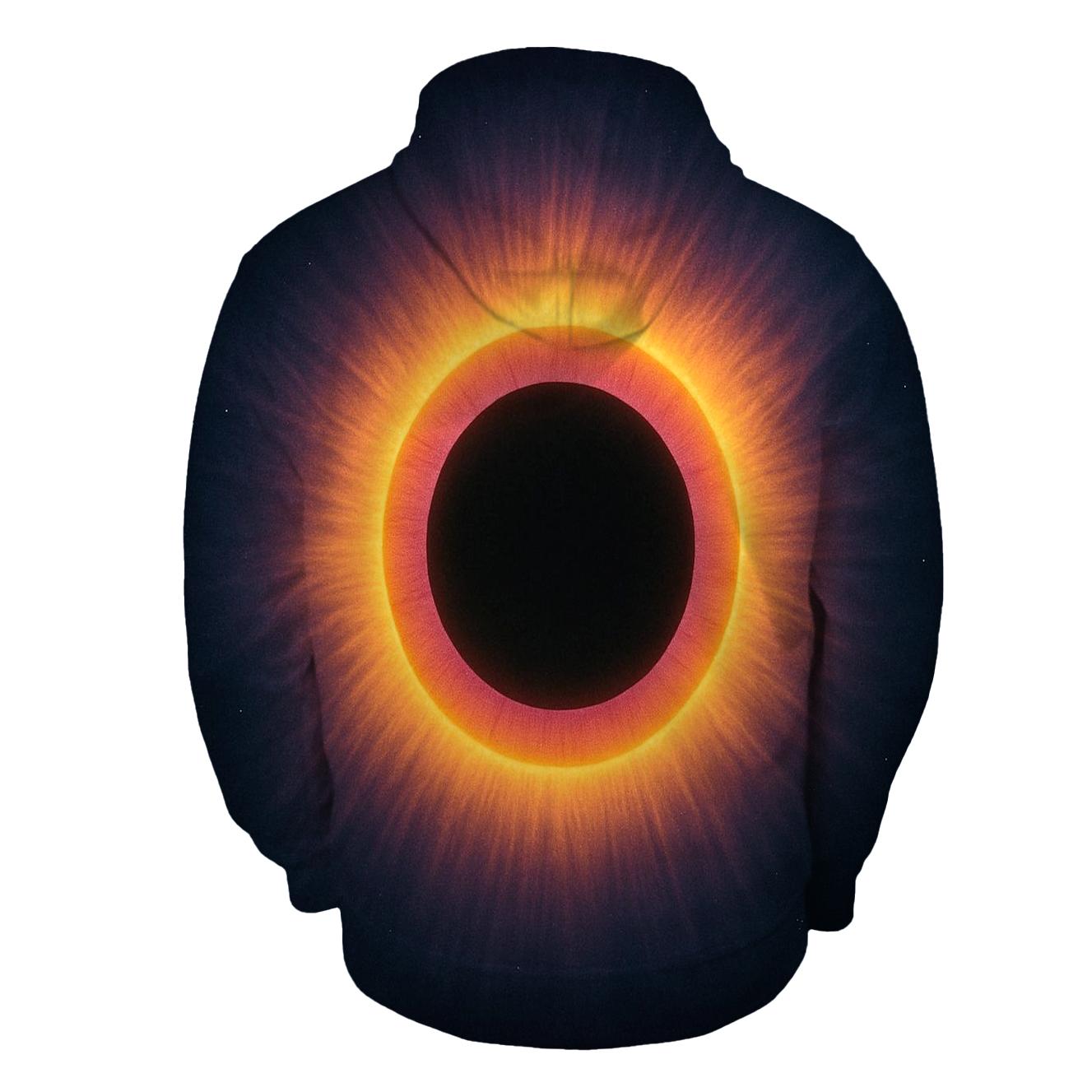 Eclipse Corona Rings graphic hoodies