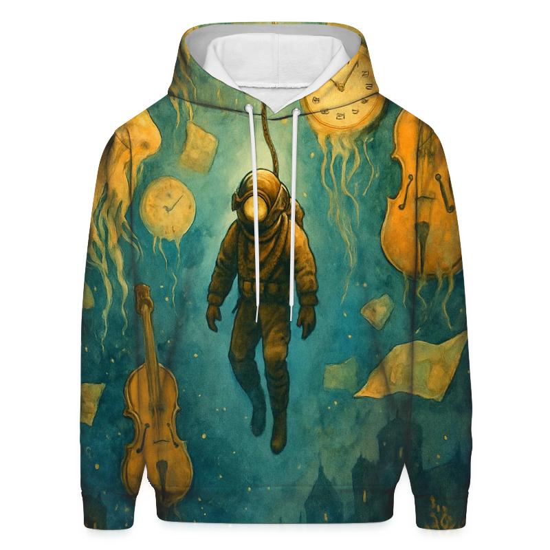 Saffron Dream Diver zip-up hoodies