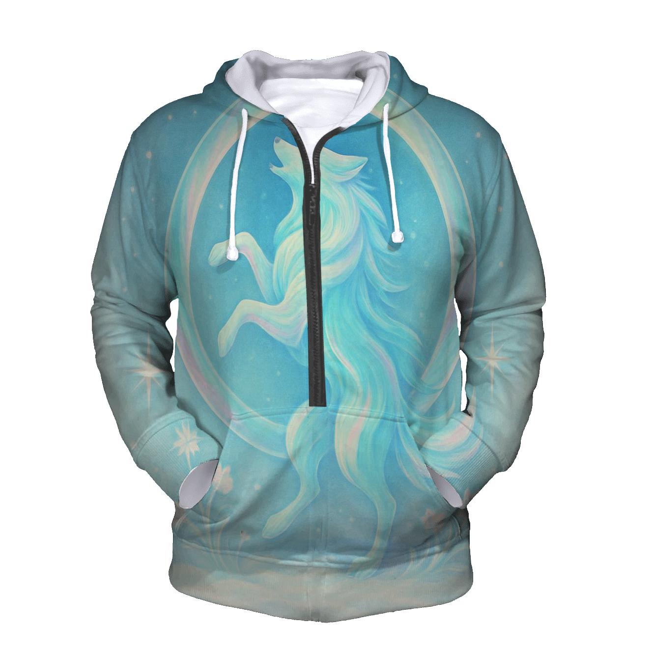 Aurora Howl Sigil graphic hoodies