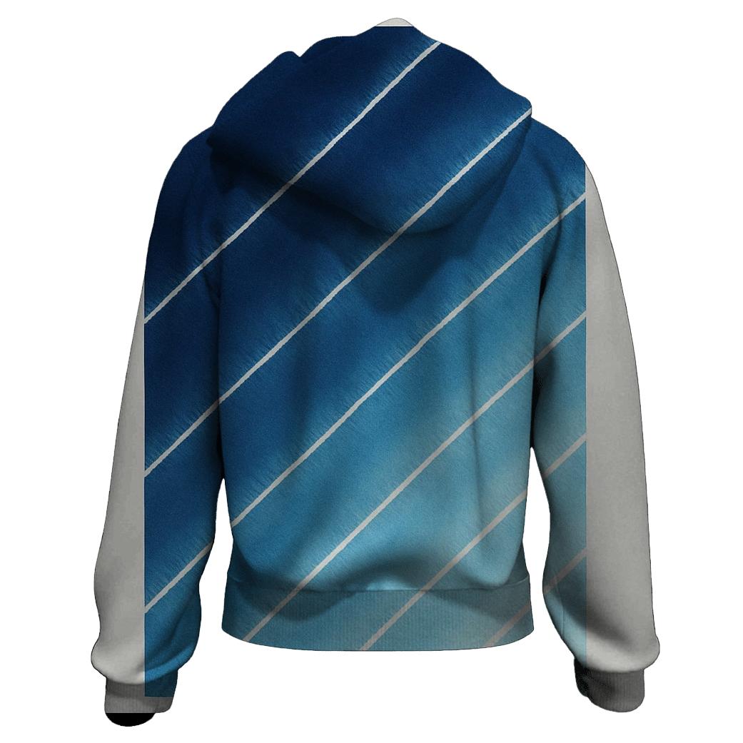 Indigo Arashi Diagonals lightweight hoodies