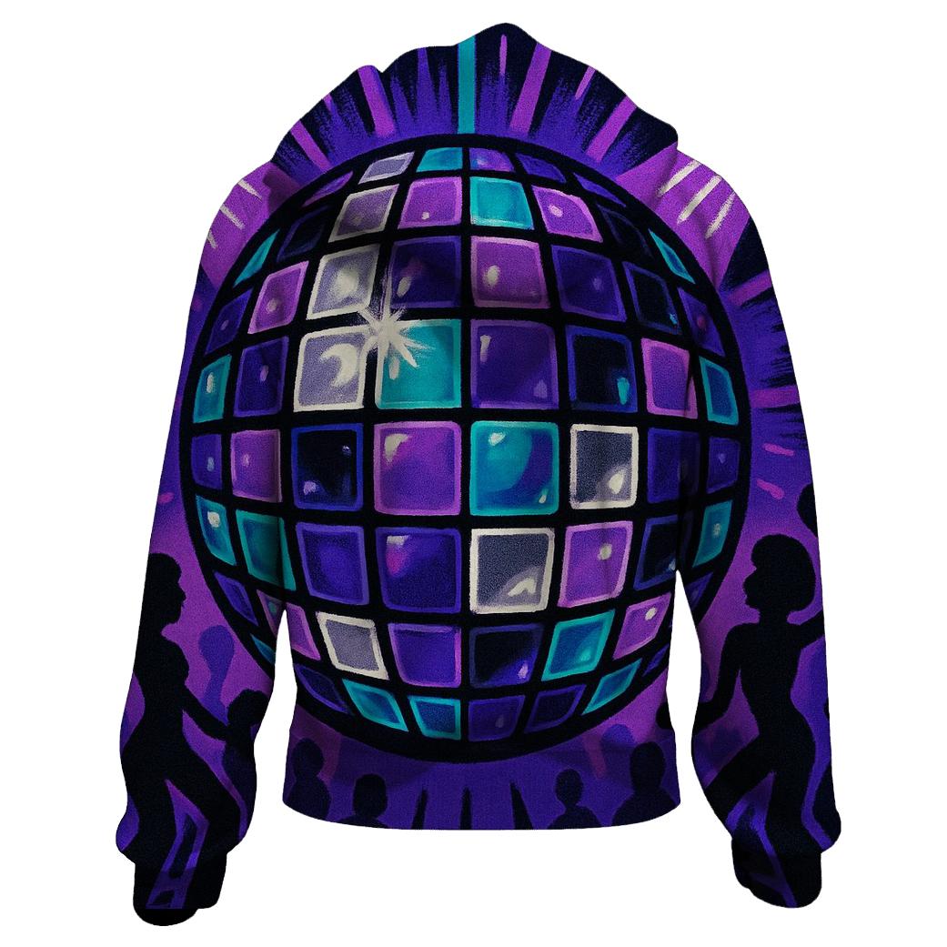 Disco Mirror Mosaic heavyweight hoodies