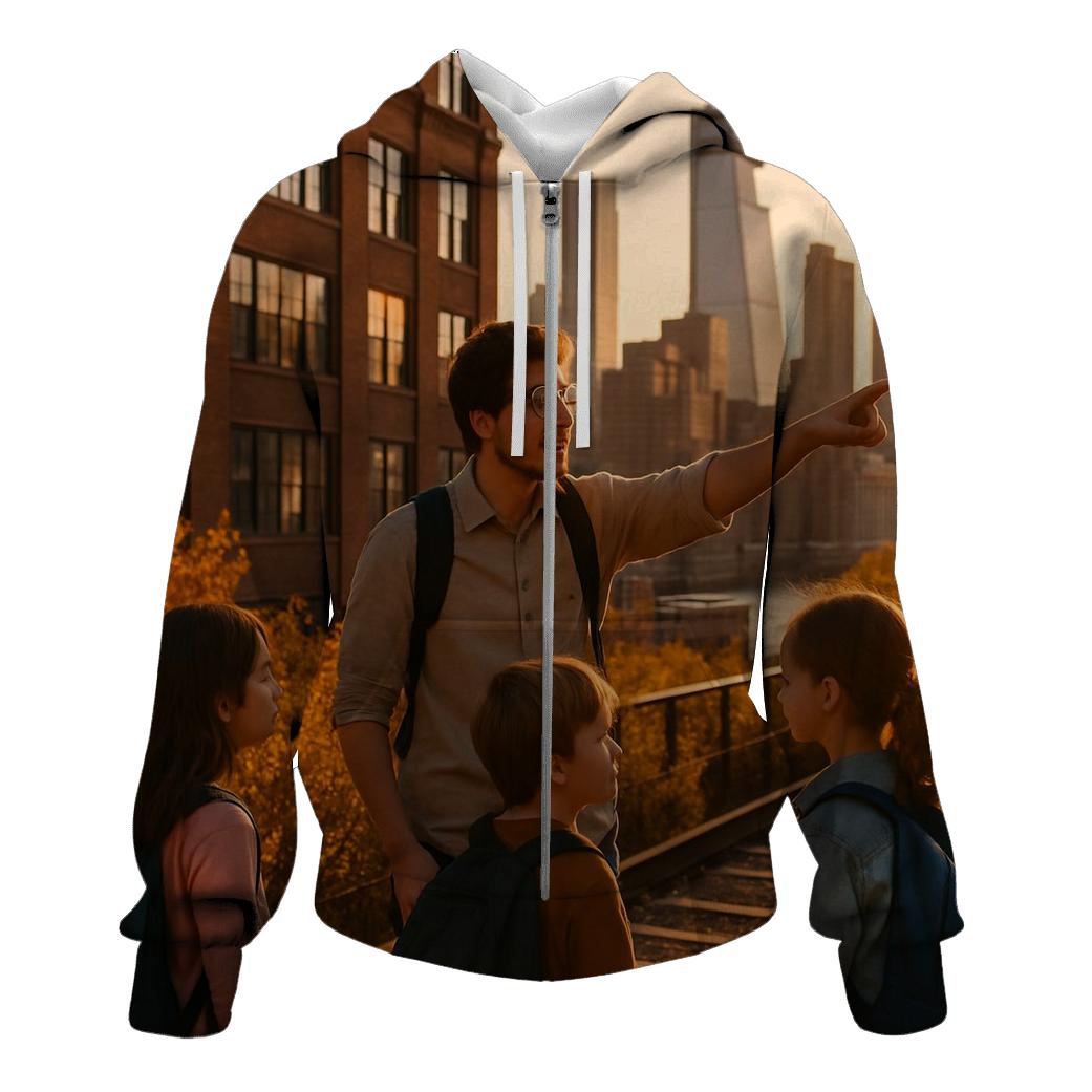 Autumn Highline Overlook graphic hoodies
