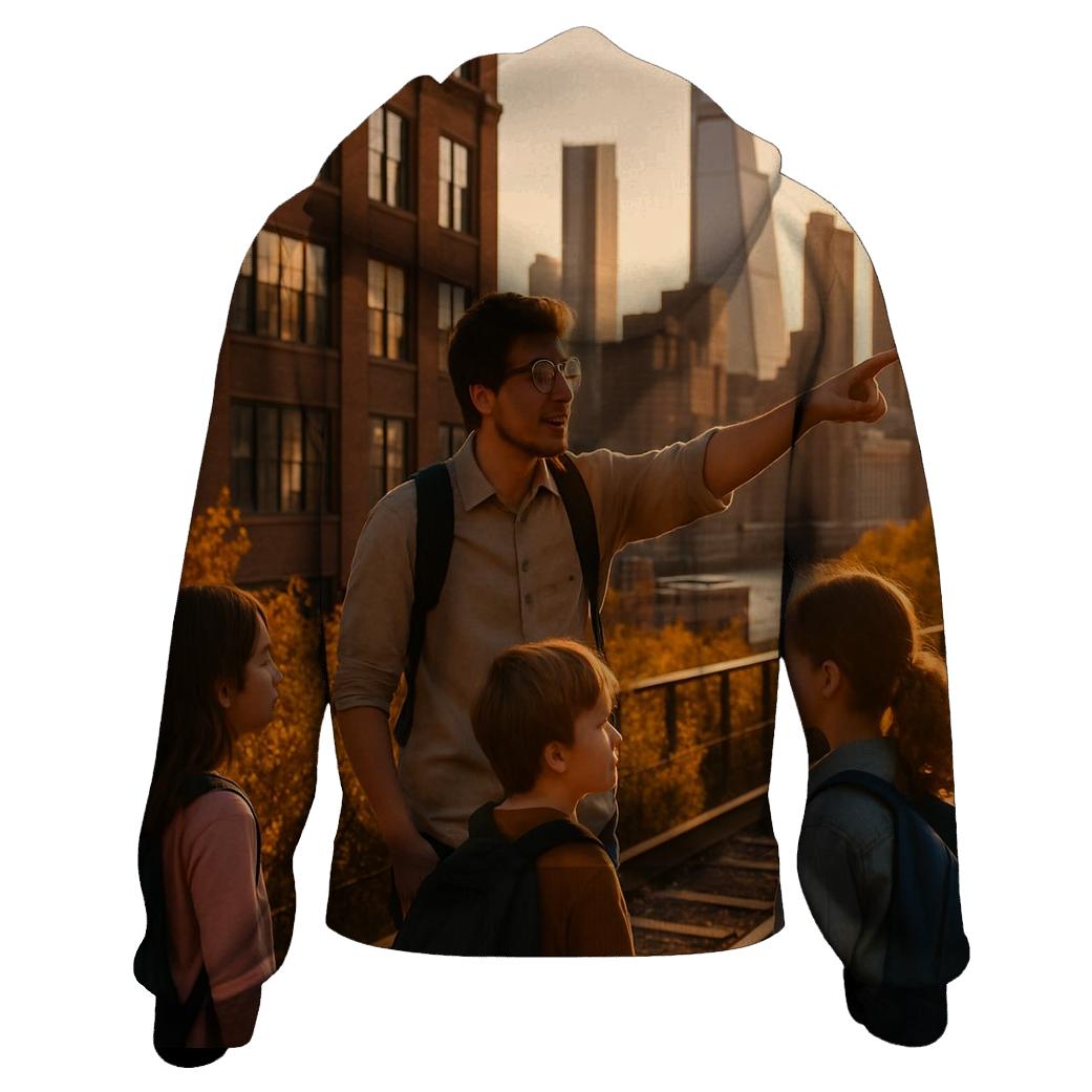 Autumn Highline Overlook graphic hoodies
