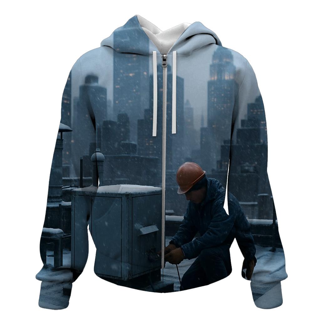 Snowbound Midtown Vista designer hoodies