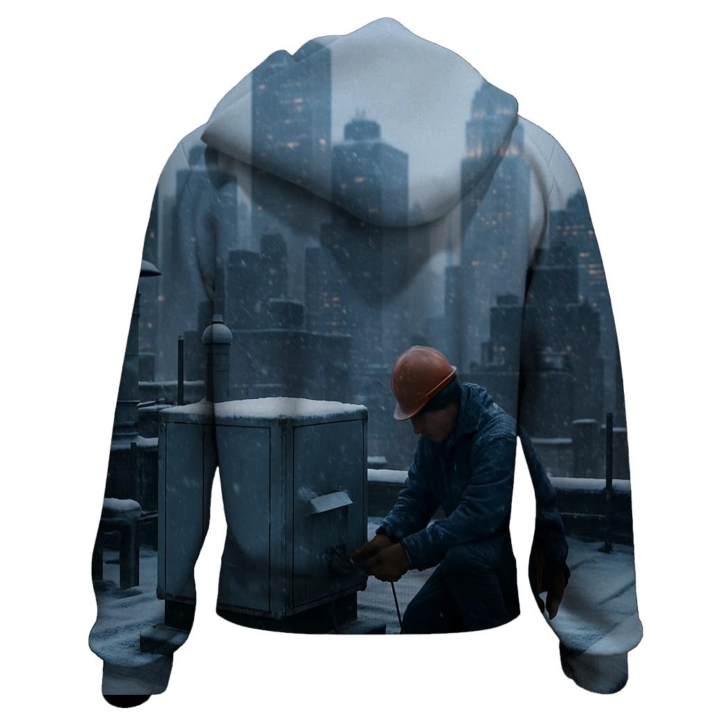 Snowbound Midtown Vista designer hoodies