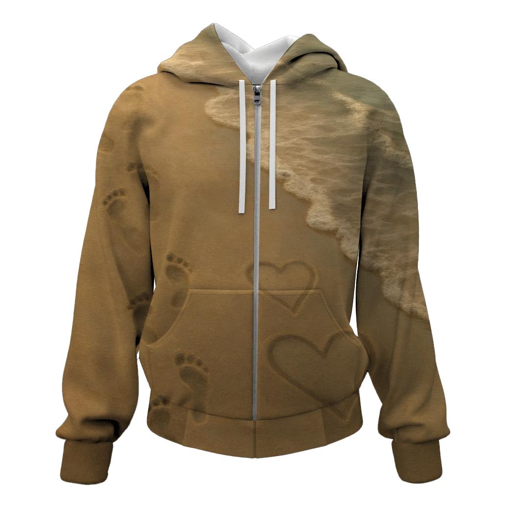 Footprints In The Heart hoodie styles