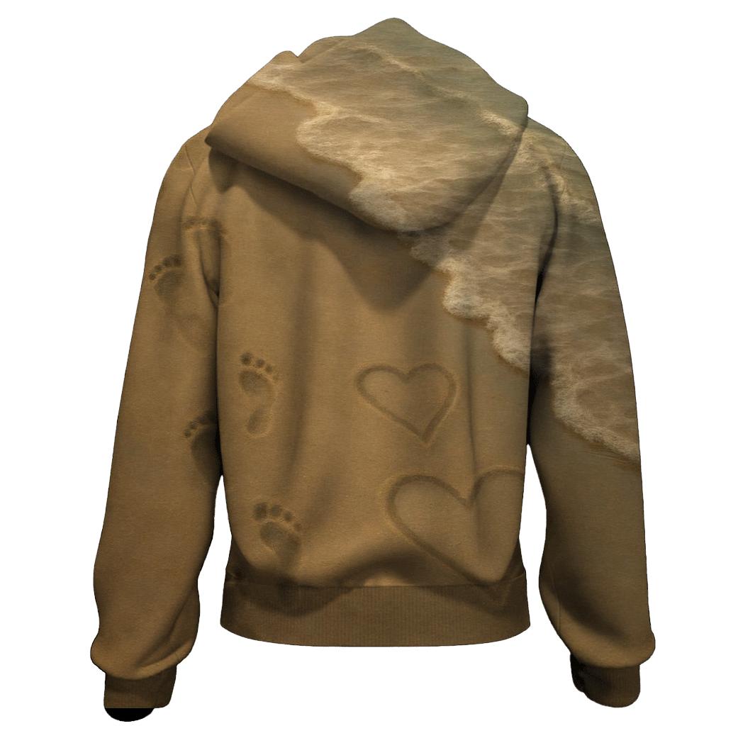 Footprints In The Heart hoodie styles