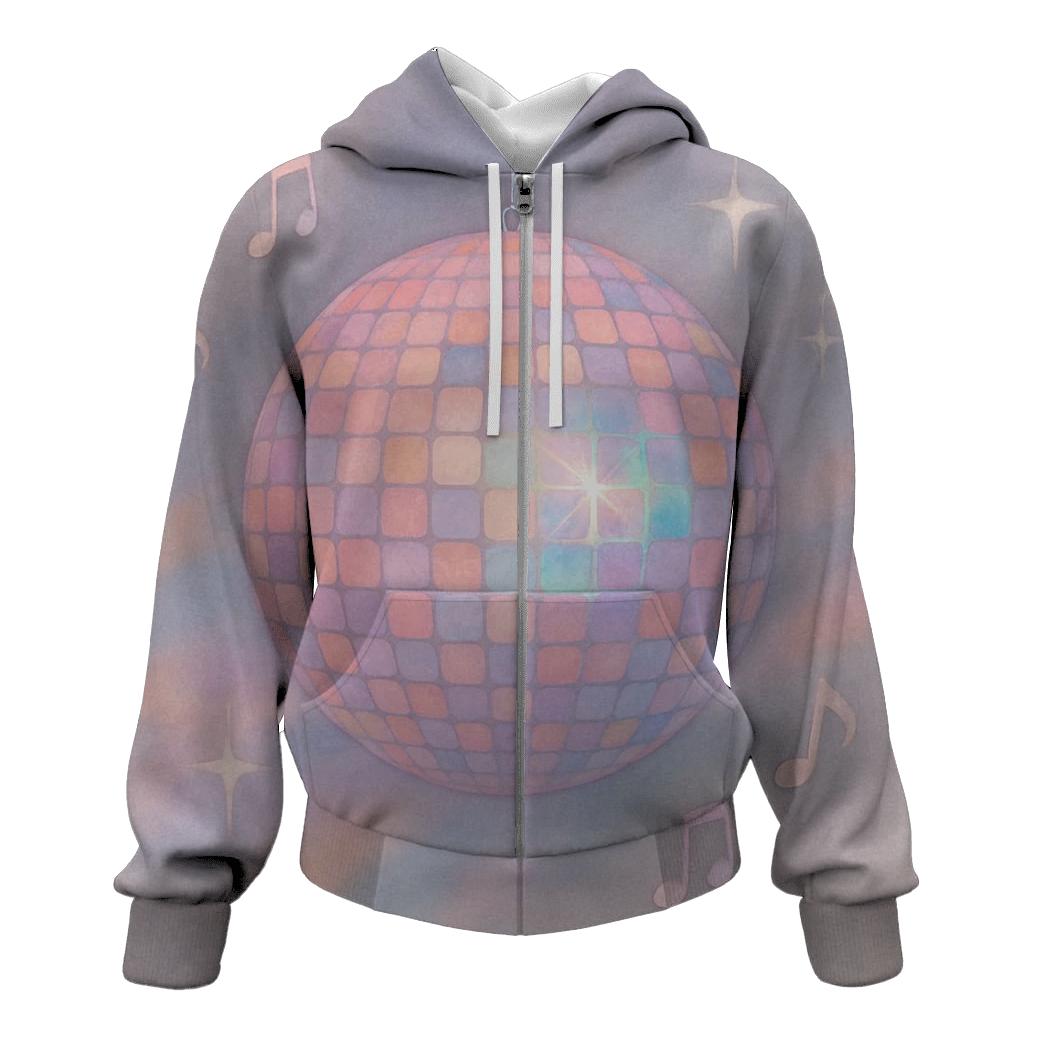 Disco Dot Orbit pullover hoodies