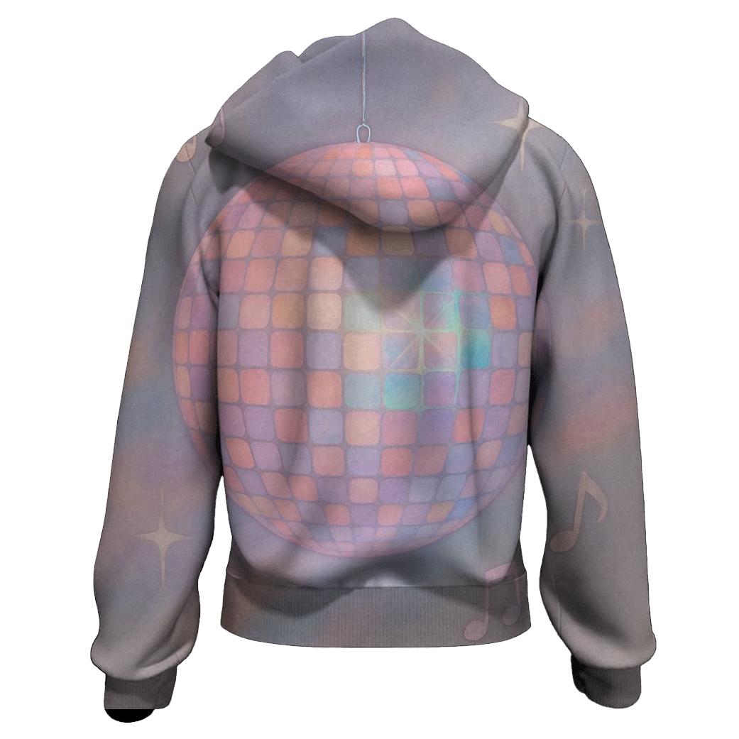 Disco Dot Orbit pullover hoodies
