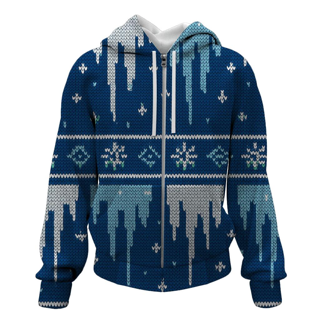 Icicle Banner Cascade Design hoodie designs
