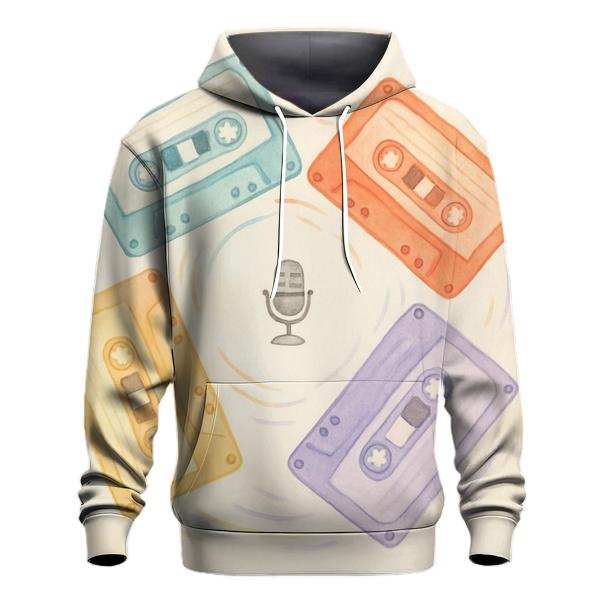 Cassette Carousel zip-up hoodies