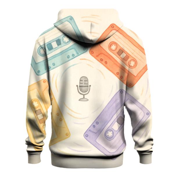 Cassette Carousel zip-up hoodies