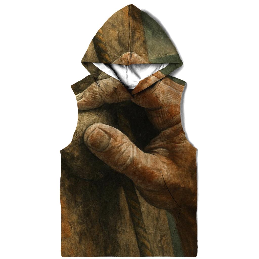 Rock Climbing Chalk Trail embroidered hoodies