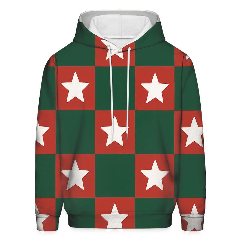 Checkerboard Starfield premium hoodies