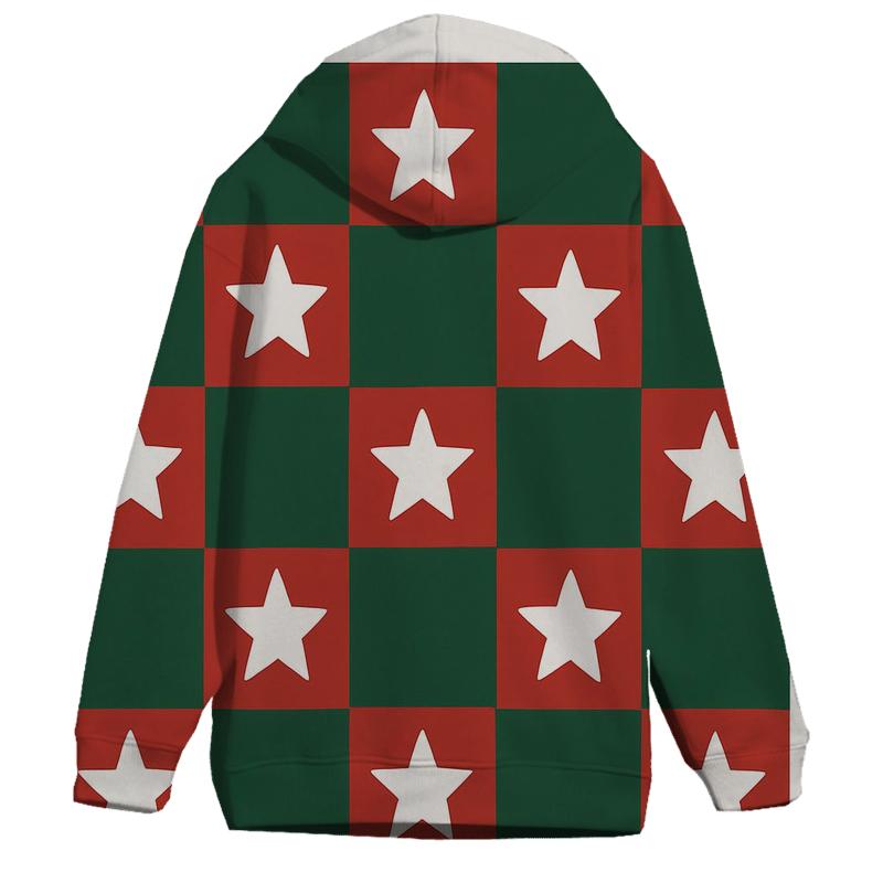 Checkerboard Starfield premium hoodies