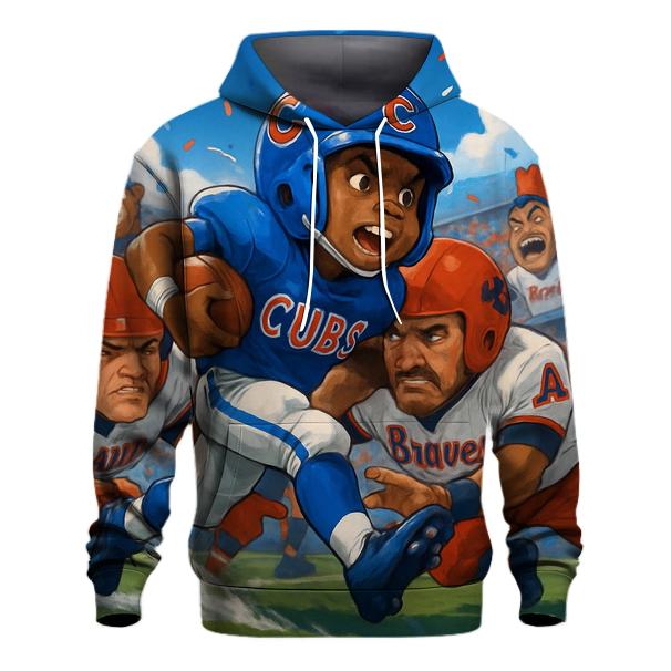 Cub Den Breakout embroidered hoodies