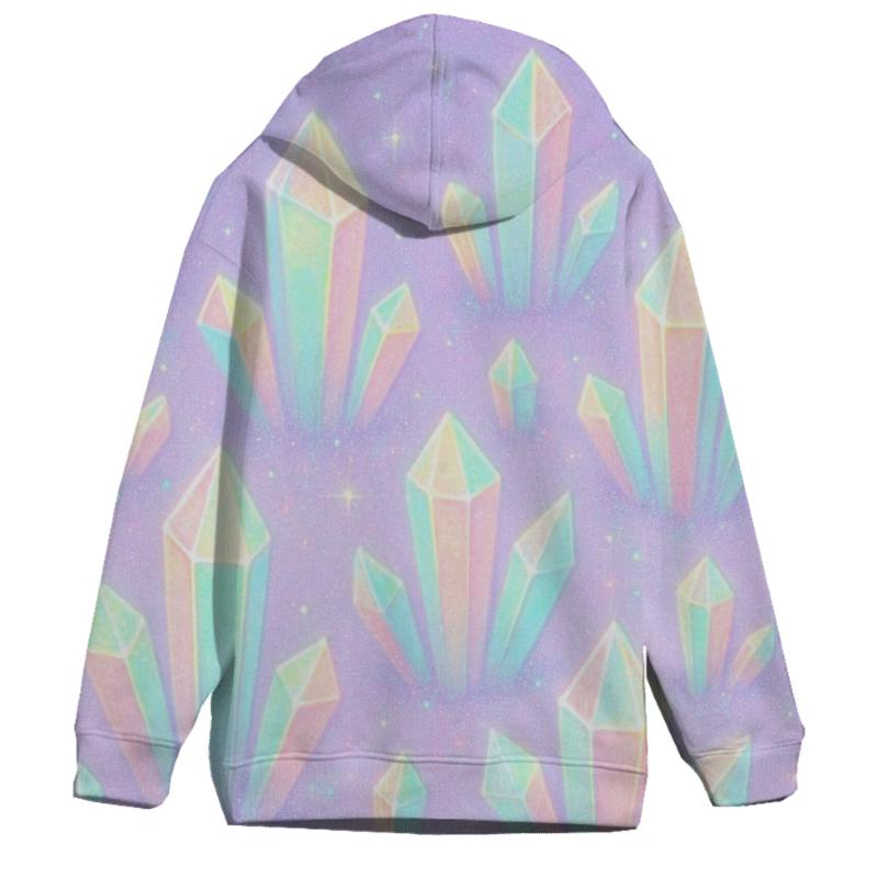 Pastel Prism Garden hoodies fashion