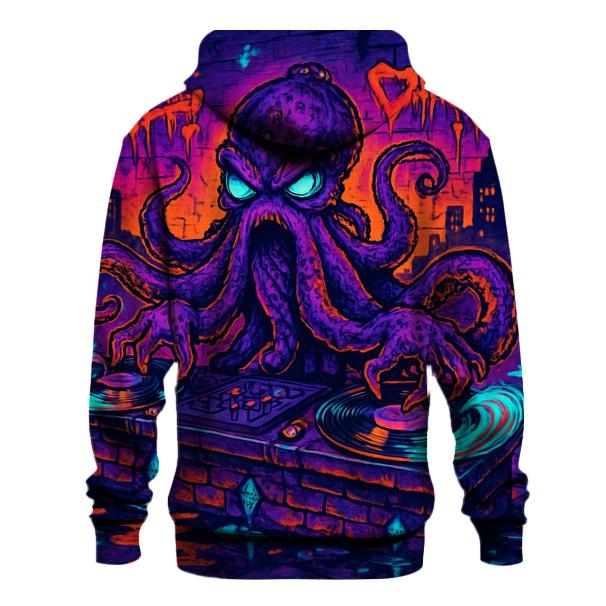 Gutterpunk Kraken Beat custom hoodies