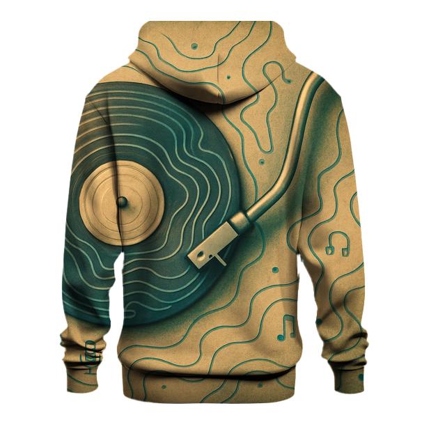 Turntable Topography lightweight hoodies