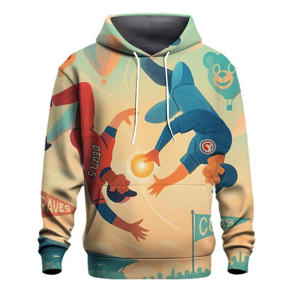 Skyscape Double Play embroidered hoodies