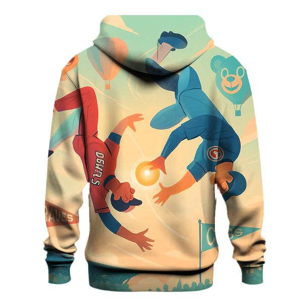 Skyscape Double Play embroidered hoodies