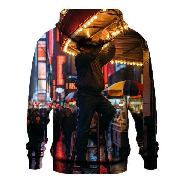 Late Night Theater District Pulse heavyweight hoodies