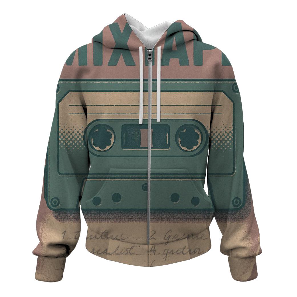 Faded Cassette Tape Album Cover custom hoodies