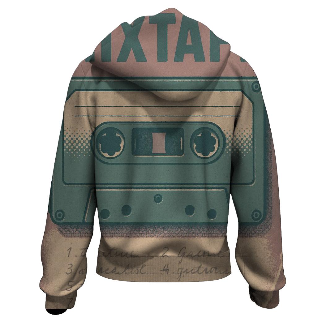 Faded Cassette Tape Album Cover custom hoodies