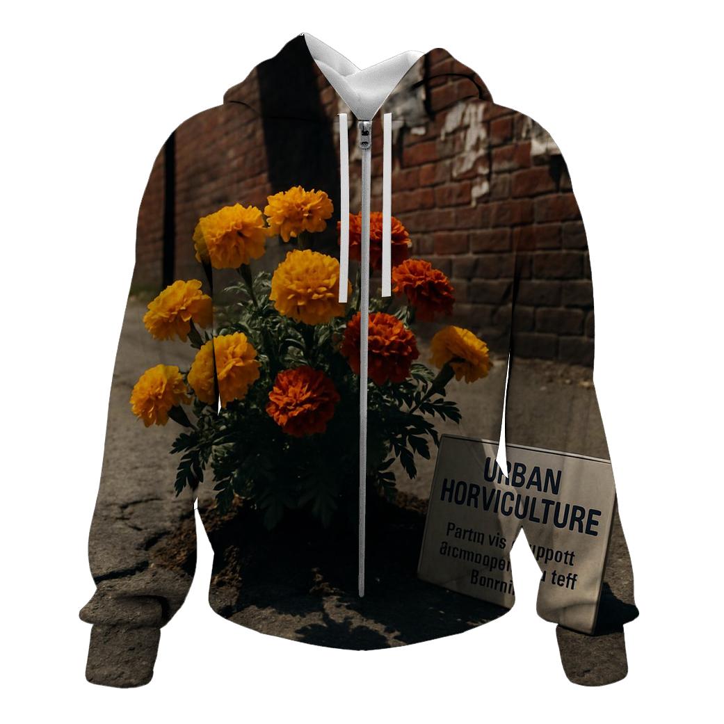 Urban Alley Marigold Guerrilla Patch hoodie styles