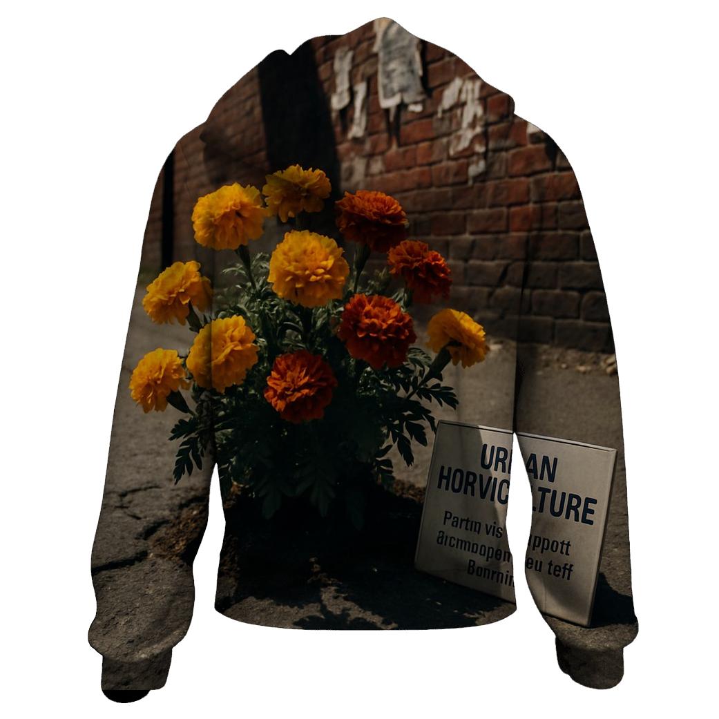 Urban Alley Marigold Guerrilla Patch hoodie styles