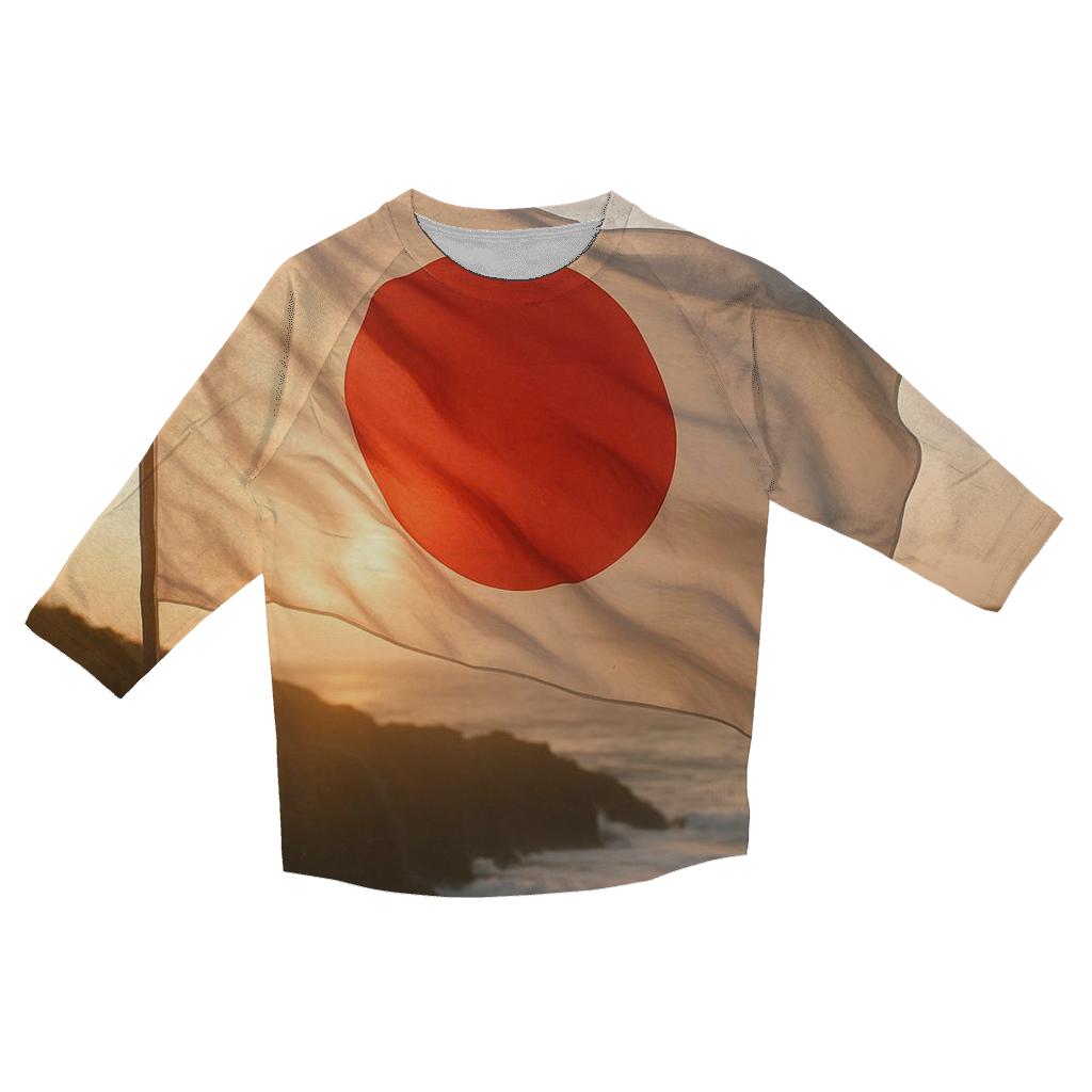 Japan trendy 3/4 sleeve tops