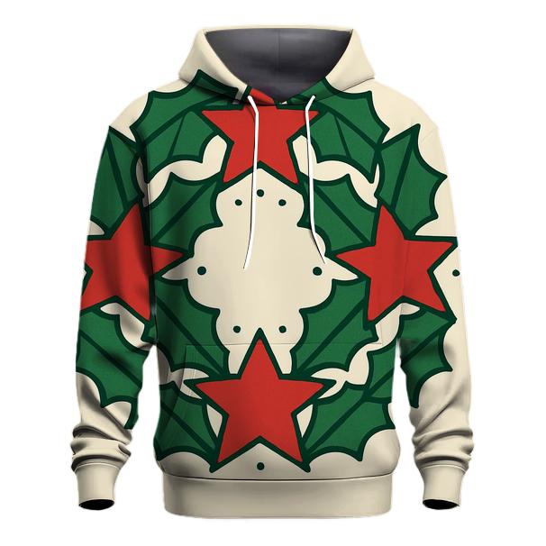 Starry Wreath Geometry pullover hoodies