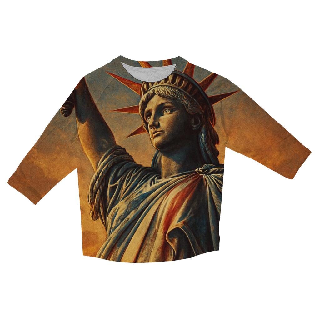 Liberty Radiance printed three quarter sleeve shirts