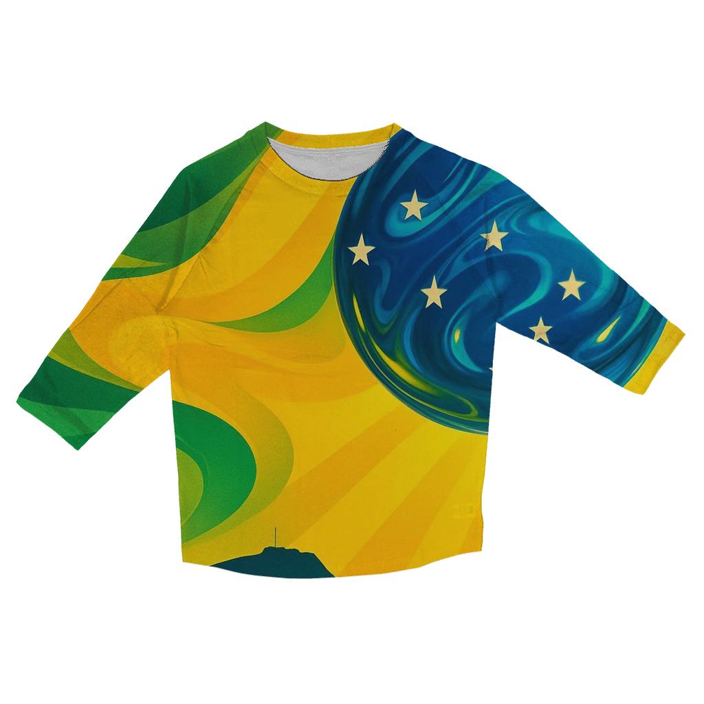 Brazil stylish quarter sleeve tops
