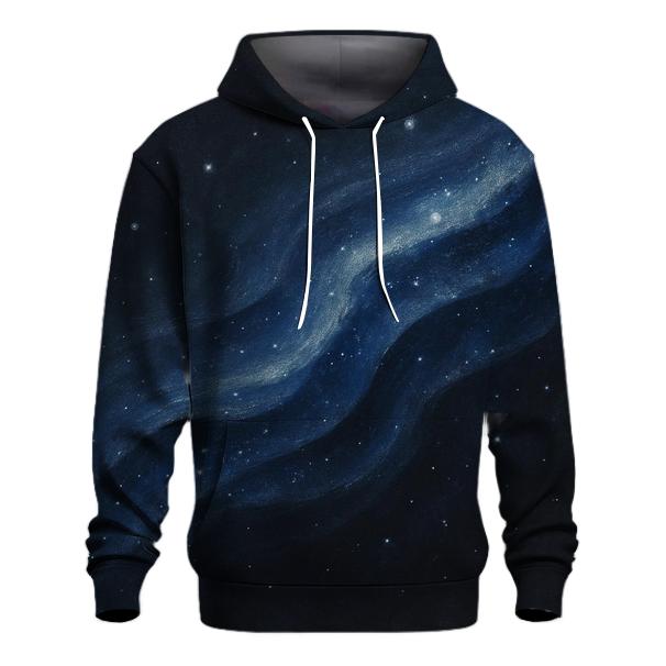 Midnight Stardust Wave graphic hoodies