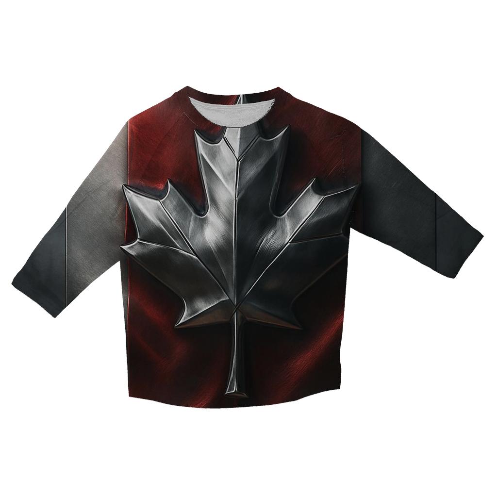 Canada casual three quarter sleeve shirts