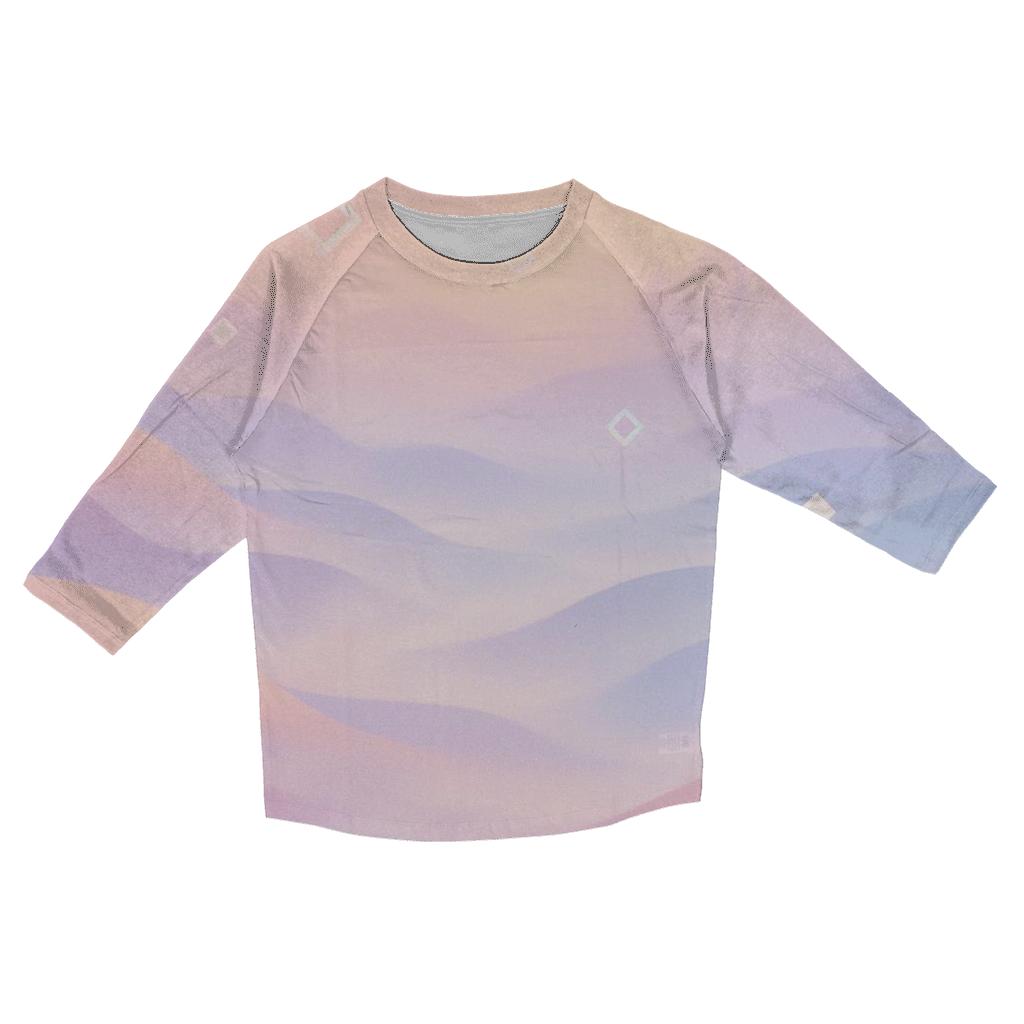 Pastel Mist Valley cotton quarter sleeve shirts