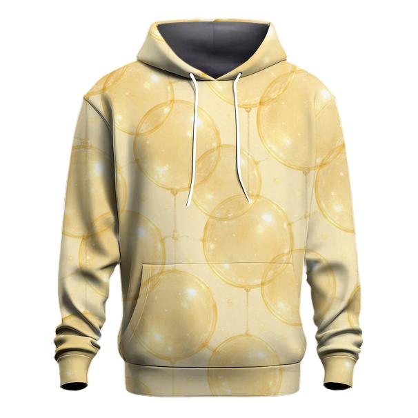 Champagne Bubble Lattice heavyweight hoodies