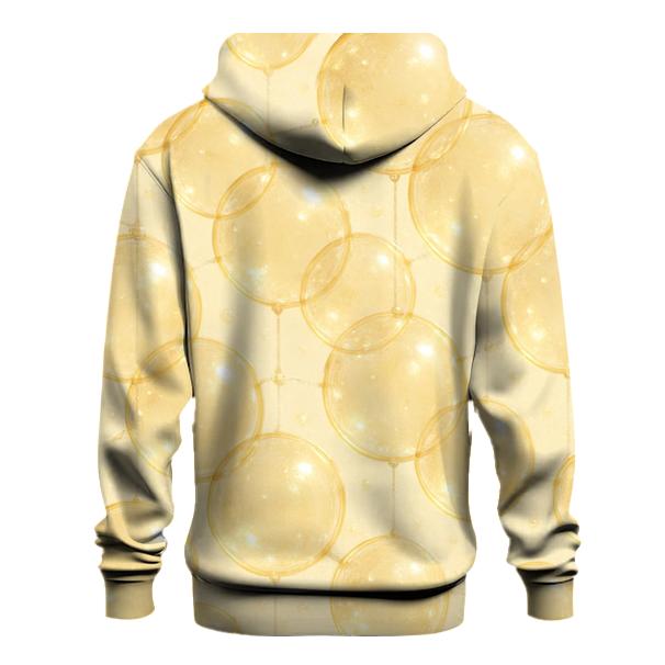 Champagne Bubble Lattice heavyweight hoodies